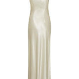 VMMathilde SL Wide Strap Maxi Dress - Cannoli Cream