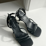 QQ-80 Milan Heels - Black