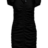 JDYCuba SS Ruching Dress - Black