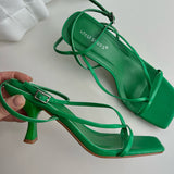 6805 Nairo Heels - Green