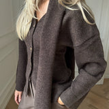 EllenIC Scarf - Dark Brown