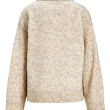 JXAriella Polo Neck Knit - Cloud Dancer