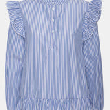 NunaIC Shirt - Blue White Stripes