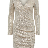 PCDelphia LS New Dress - Silver