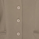 SelmaIC Blazer Dress - Dark Taupe