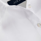 JXMolly SS Relaxed Oxford Shirt - White