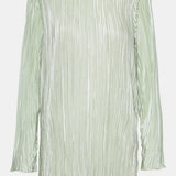 KellyIC Plissé Dress - Light Green
